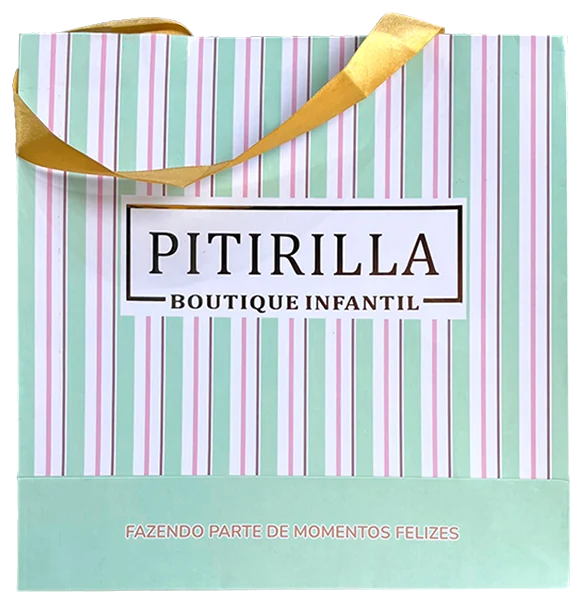 Sacola personalizada formato quadrado