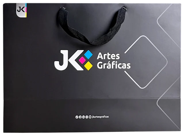 Sacola personalizada formato retangular