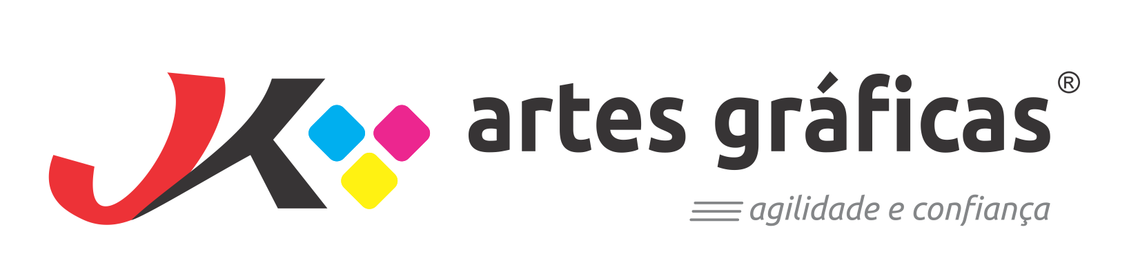 JK artes graficas - logo horizontal